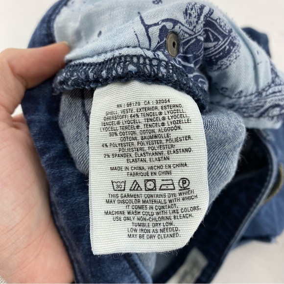 Pilcro and the Lettepress Blue Ultra High-Rise Skinny Denim Jeans - Picture 8 of 8